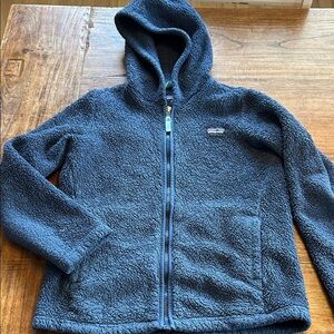 Patagonia Kids Blue Fleece Hoodie